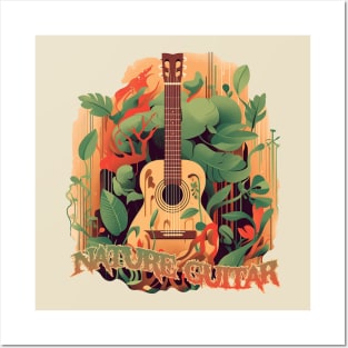 Nature Guitar Posters and Art